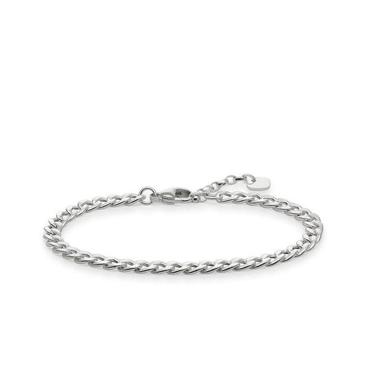 Thomas Sabo Women Silver Chain Bracelet LBA0105-001-12-L19.5v